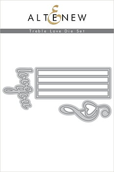 ALTENEW -Treble Love Die Set