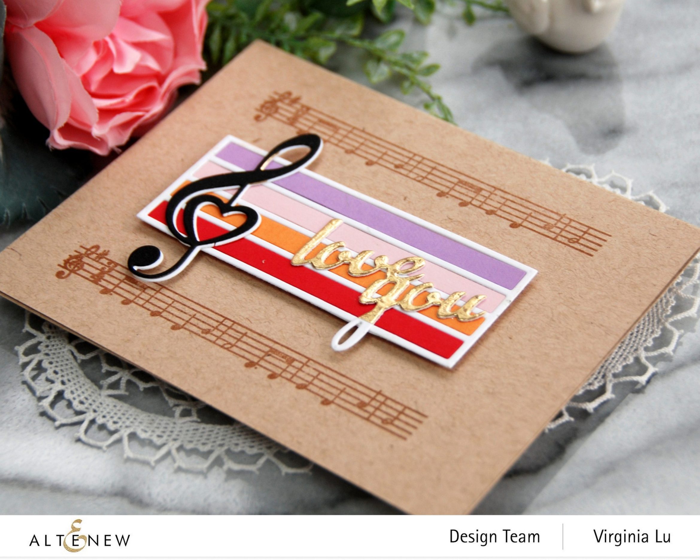 ALTENEW -Treble Love Die Set - 2