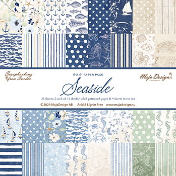 MAJA DESIGN-Seaside - 6x6" Paper pack