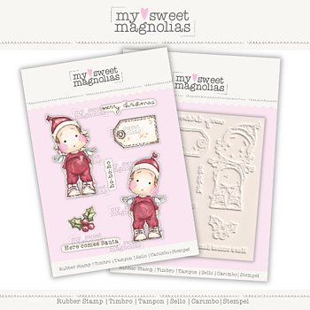 MAGNOLIA  -SWEET MAGNOLIAS Ho Ho Ho {Rubber Stamps Sheet}