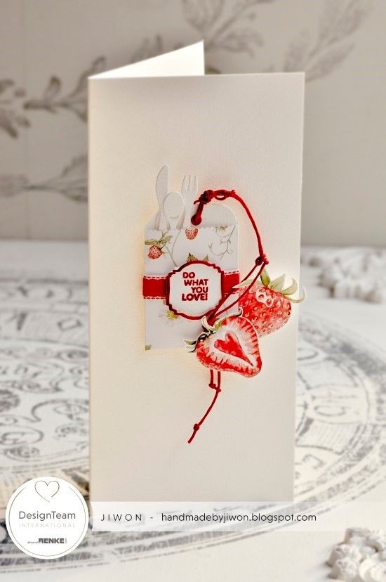 ALEXANDRA RENKE-Design paper 'Strawberries' - 4