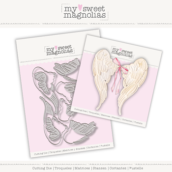 MAGNOLIA  -SWEET MAGNOLIAS Sweet Angel Wings {Cutting Dies}