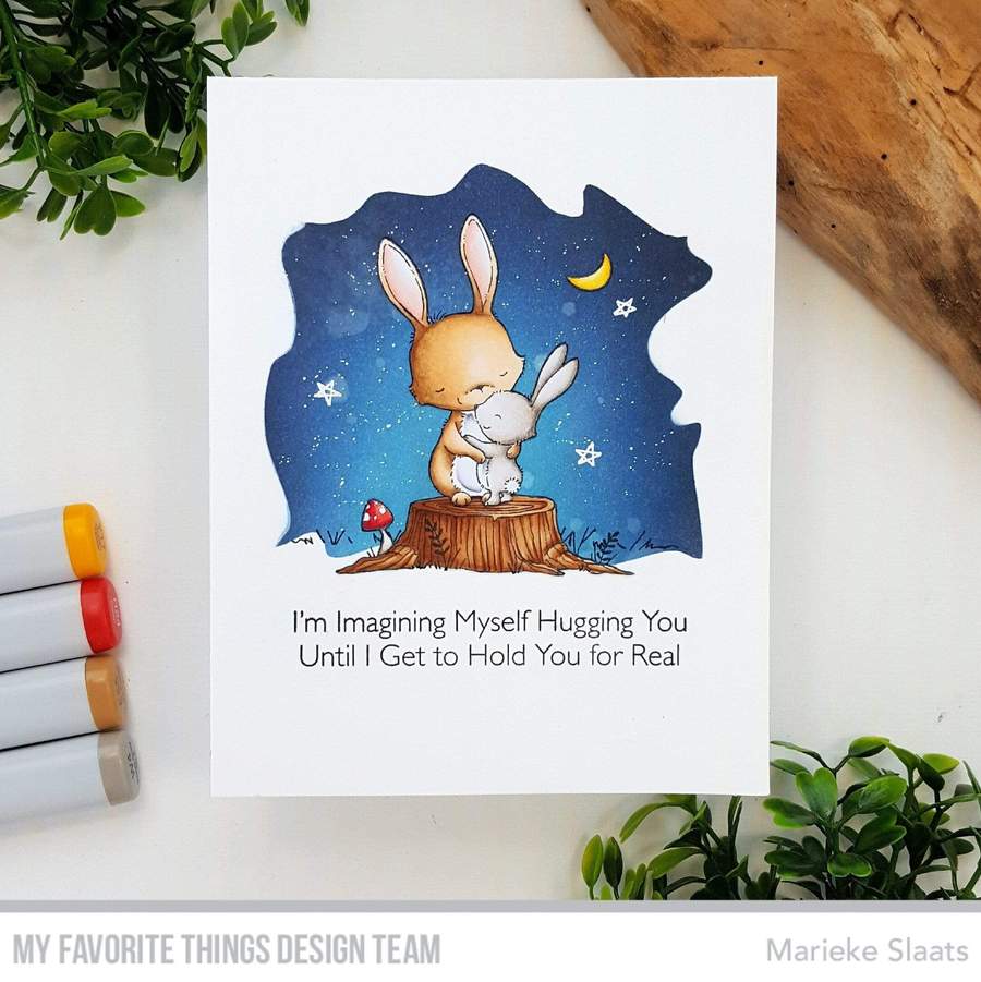 My Favorite Things -Watercolor Wash Stencil  - 4