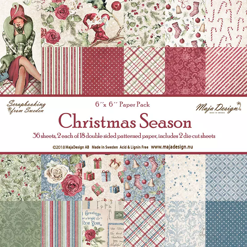  MAJA DESIGN- Christmas Season - Paper Pack 6x6