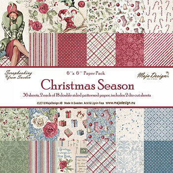  MAJA DESIGN- Christmas Season - Paper Pack 6x6