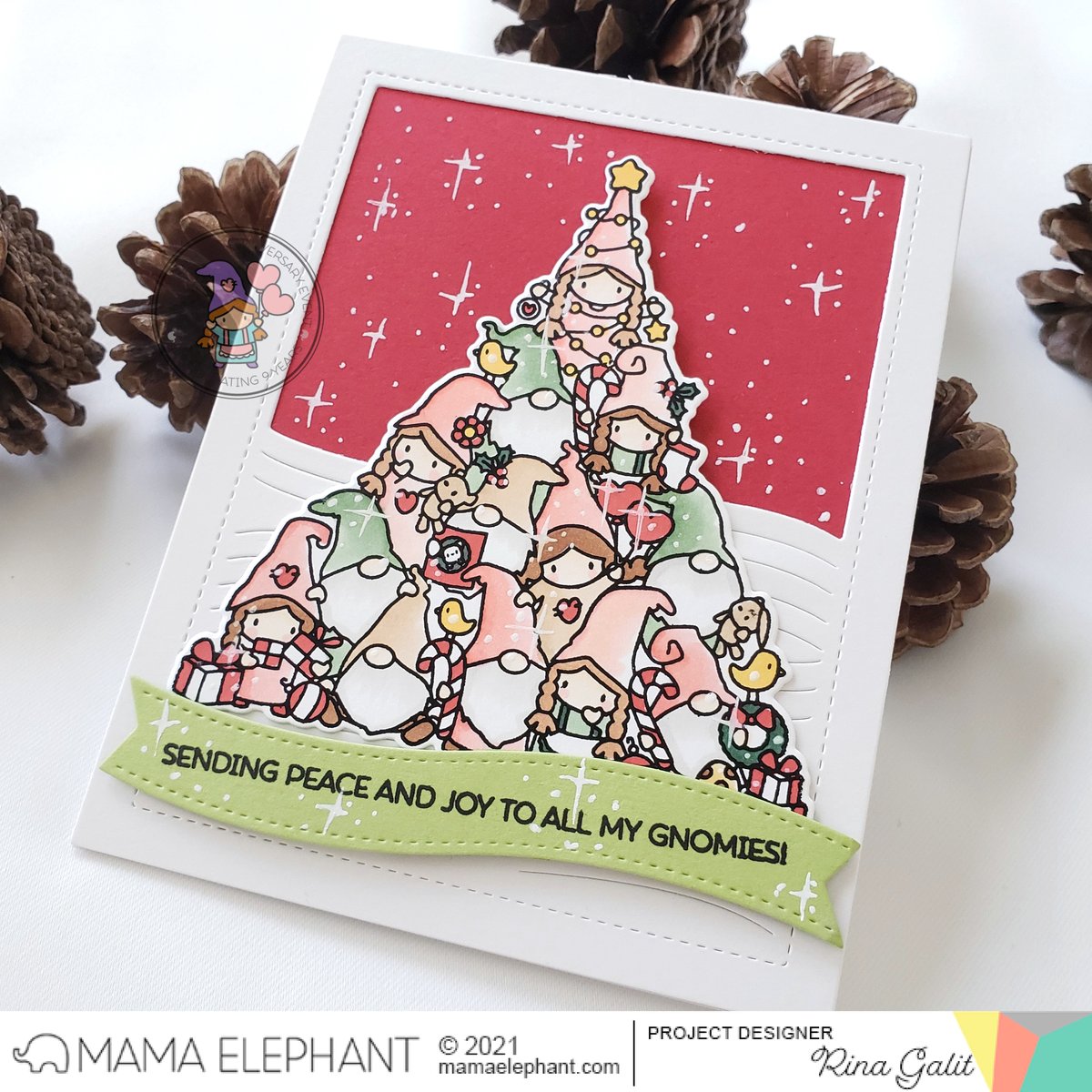  MAMA ELEPHANT -OH GNOMIE TREE   - 2