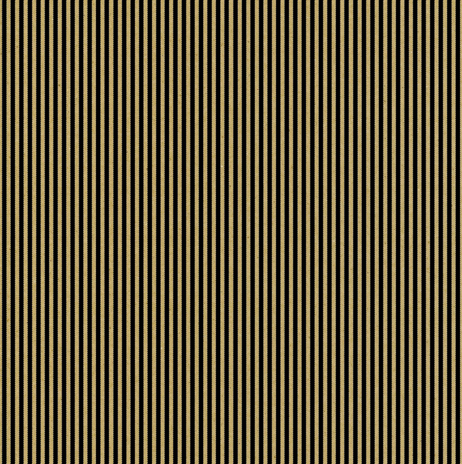 CANVAS CORP  Black & Kraft Ribbon Stripe