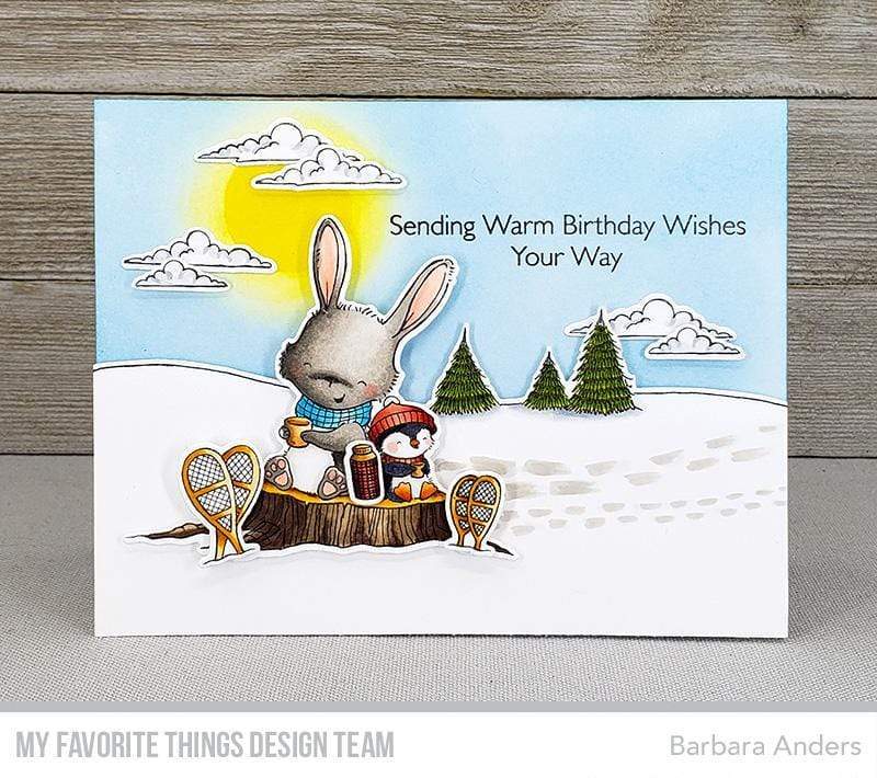 MY FAVORITE THINGS -SY Frost-Loving Friends STAMP & DIE SET  - 5