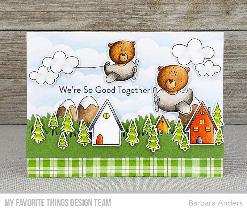 MY FAVORITE THINGS -Fox and Friends  STAMP& DIE SET - 12