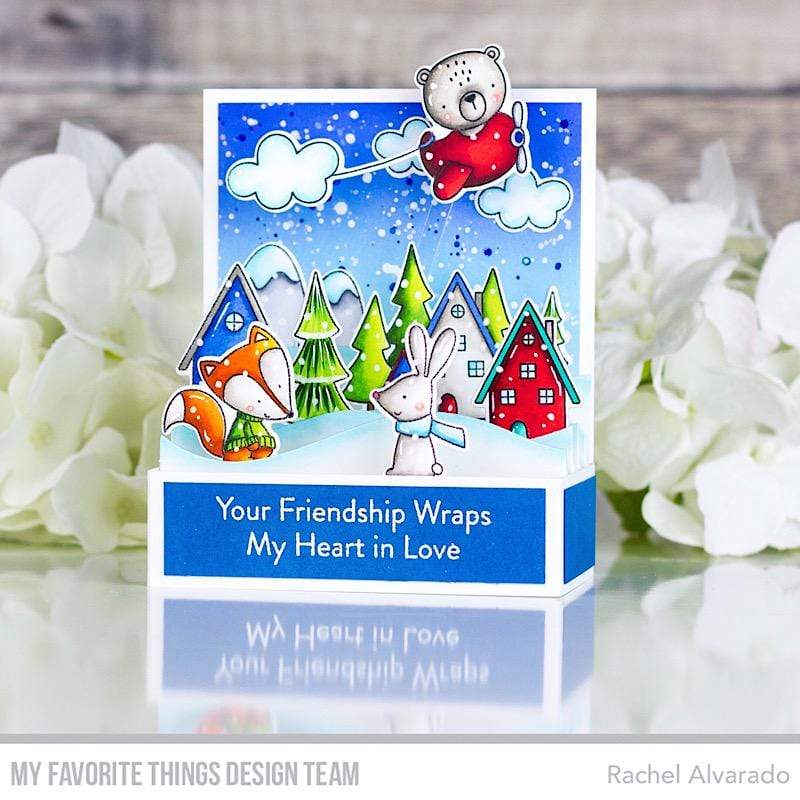 MY FAVORITE THINGS -Fox and Friends  STAMP& DIE SET - 10