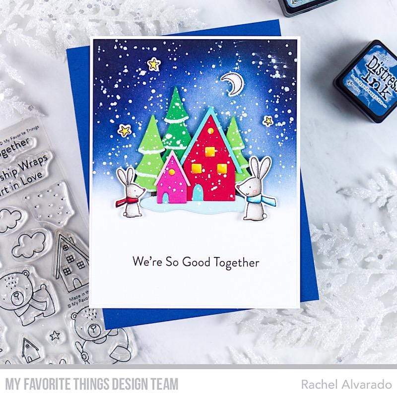 MY FAVORITE THINGS -Fox and Friends  STAMP& DIE SET - 11