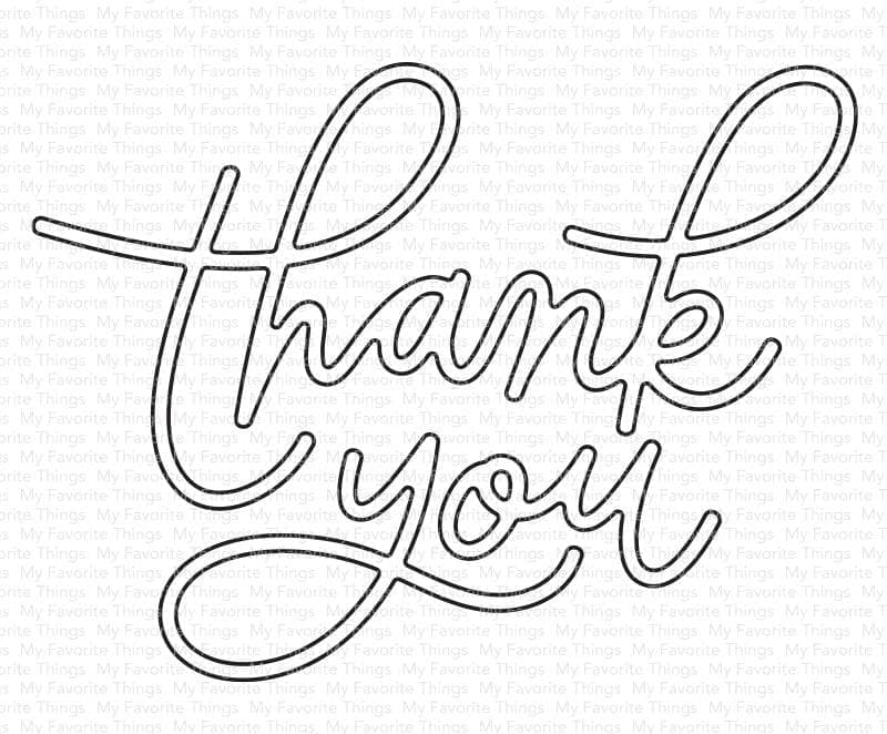 MY FAVORITE THINGS-Thank You Die-namics