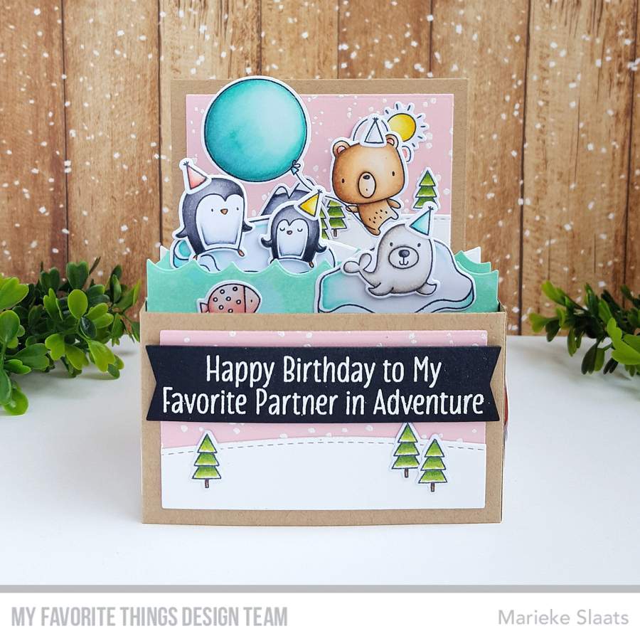 MY FAVORITE THINGS -Partners in Adventure STAMP & DIE SET  - 6