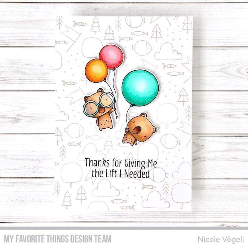 MY FAVORITE THINGS -Partners in Adventure STAMP & DIE SET  - 3
