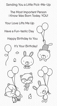 MY FAVORITE THINGS -Balloon Besties STAMP & DIE SET