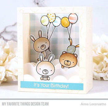 MY FAVORITE THINGS -Balloon Besties STAMP & DIE SET