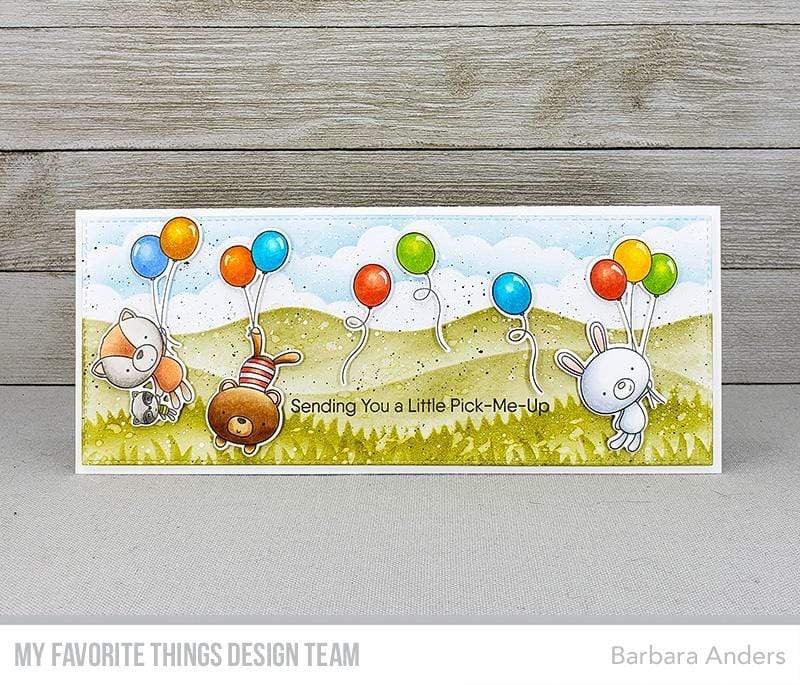 MY FAVORITE THINGS -Balloon Besties STAMP & DIE SET - 3