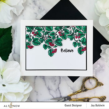 ALTENEW -Acai Berry Branch Stamp & Die Bundle