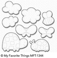 MY FAVORITE THINGS-Love Bugs STAMP & DIE SET - 2