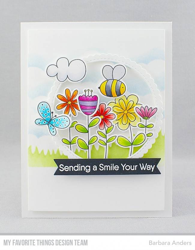 MY FAVORITE THINGS-Love Bugs STAMP & DIE SET - 4