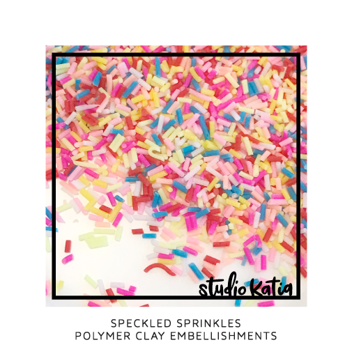 STUDIO KATIA-SPECKELED SPRINKLES POLYMER CLAY