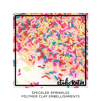 STUDIO KATIA-SPECKELED SPRINKLES POLYMER CLAY