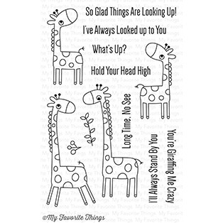 MY FAVORITE THINGS -Giraffing Me Crazy  STAMP & DIE SET