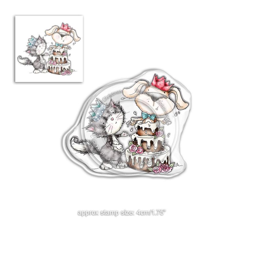 Polkadoodles -Horace & Boo Surprise Cake