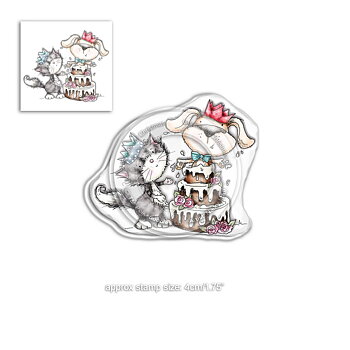 Polkadoodles -Horace & Boo Surprise Cake
