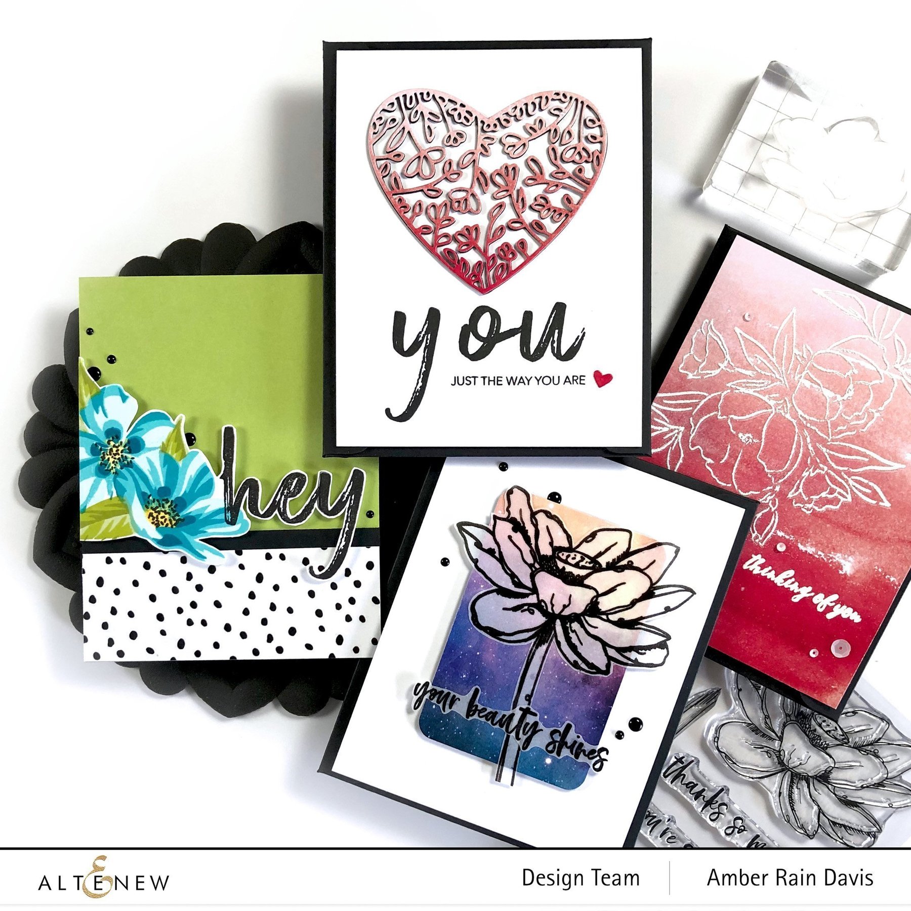 ALTENEW -Delicate Bouquet Stamp Set - 19