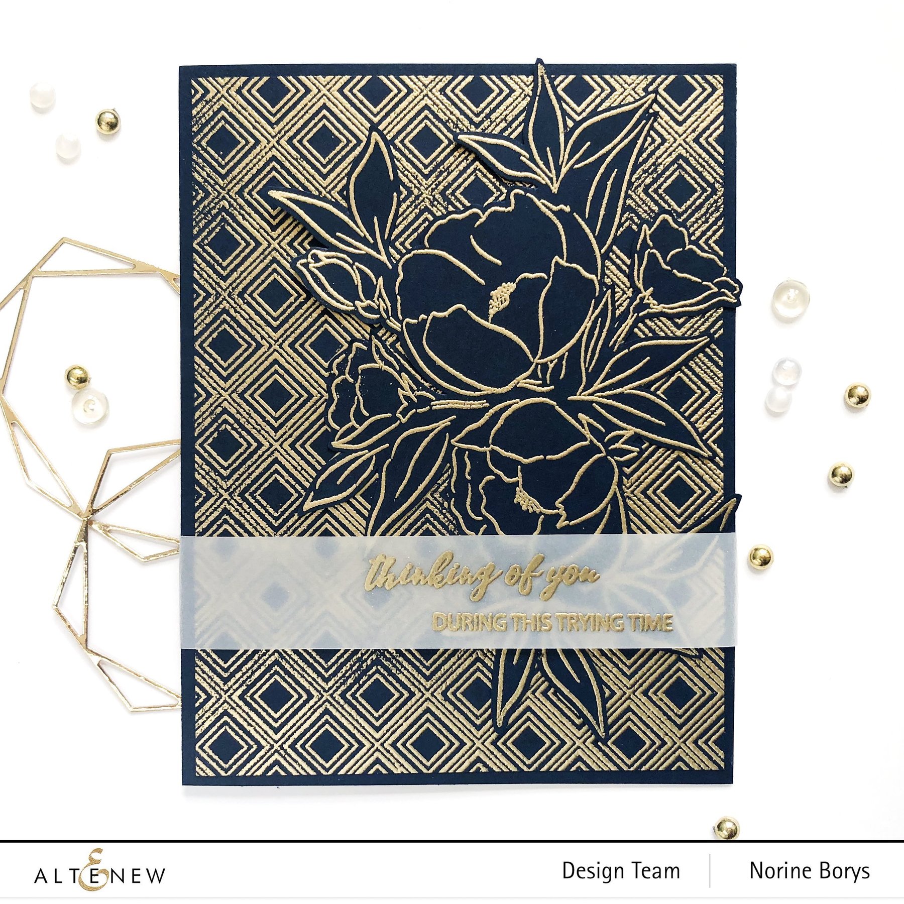 ALTENEW -Delicate Bouquet Stamp Set - 24