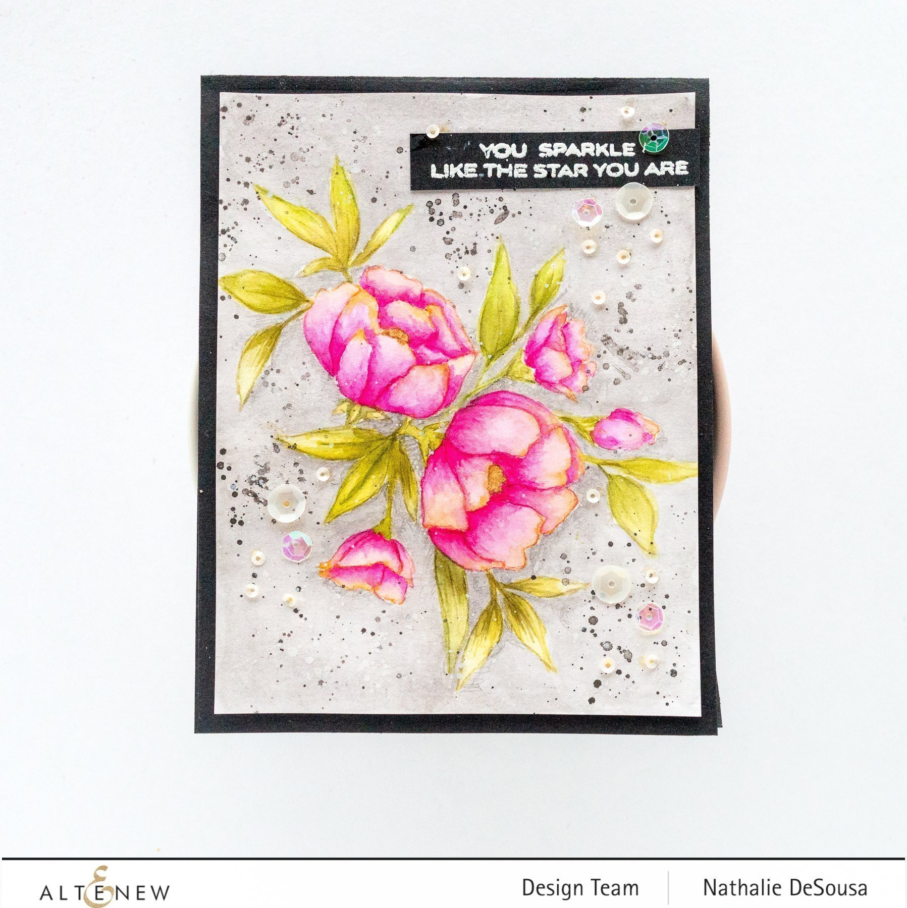 ALTENEW -Delicate Bouquet Stamp Set - 7