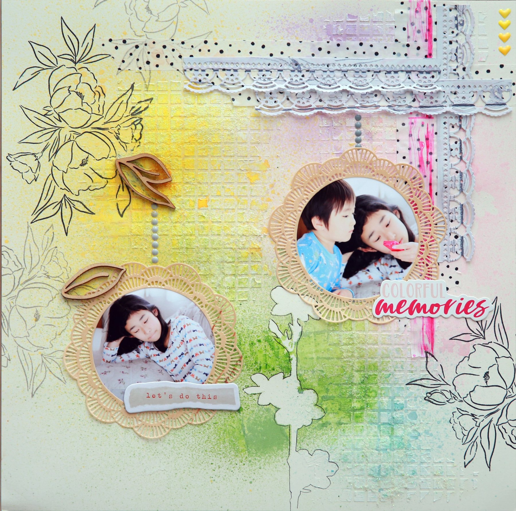 ALTENEW -Delicate Bouquet Stamp Set - 11