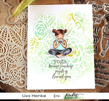 PICKET FENCE STUDIOS -Eat Sleep Yoga