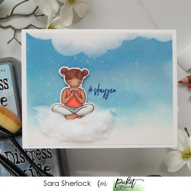 PICKET FENCE STUDIOS -Eat Sleep Yoga - 5