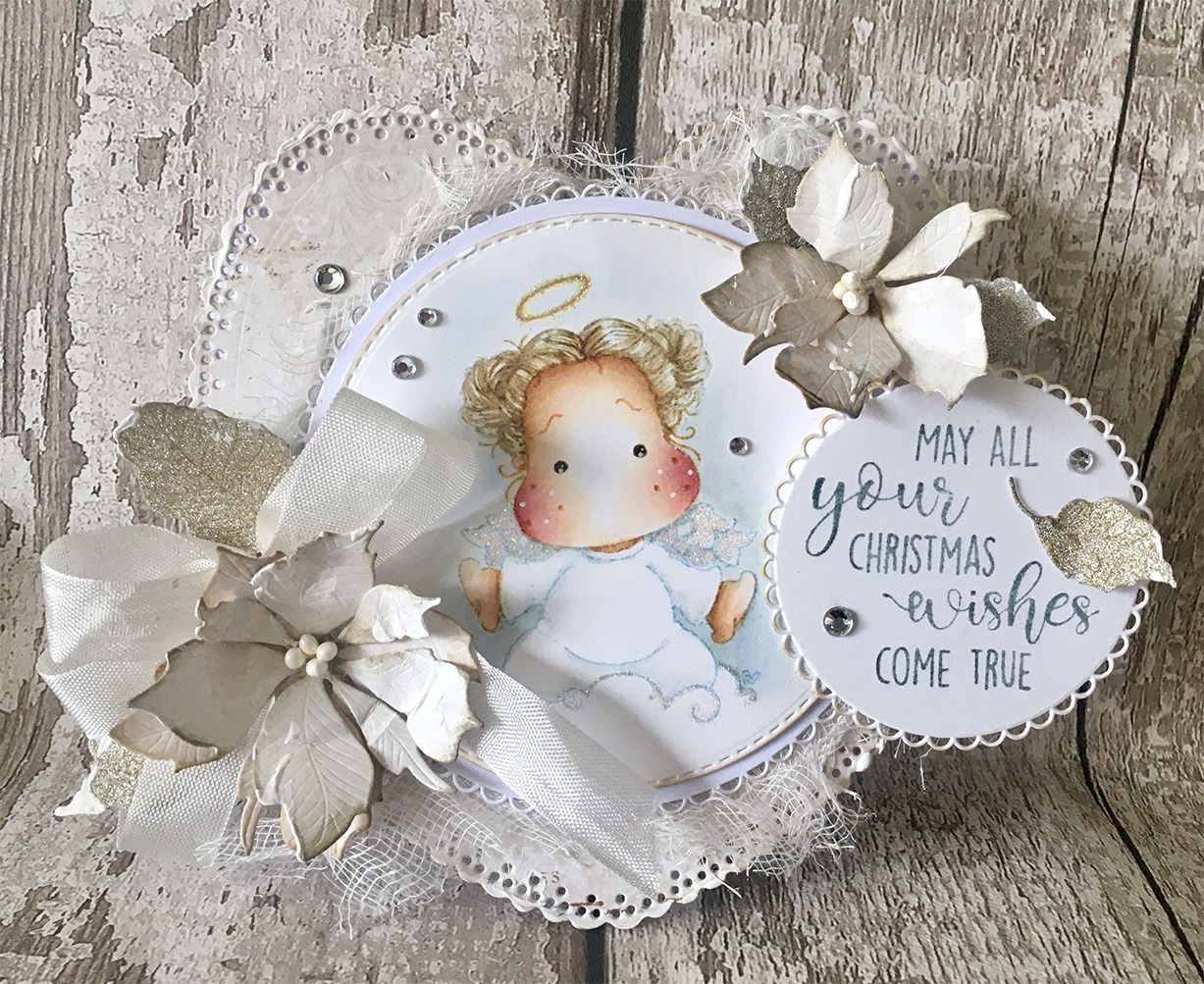 MAGNOLIA MC-20 Christmas Sentiments M 4pc  - 3