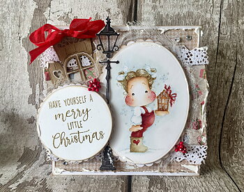 MAGNOLIA MC-20 Christmas Sentiments M 4pc