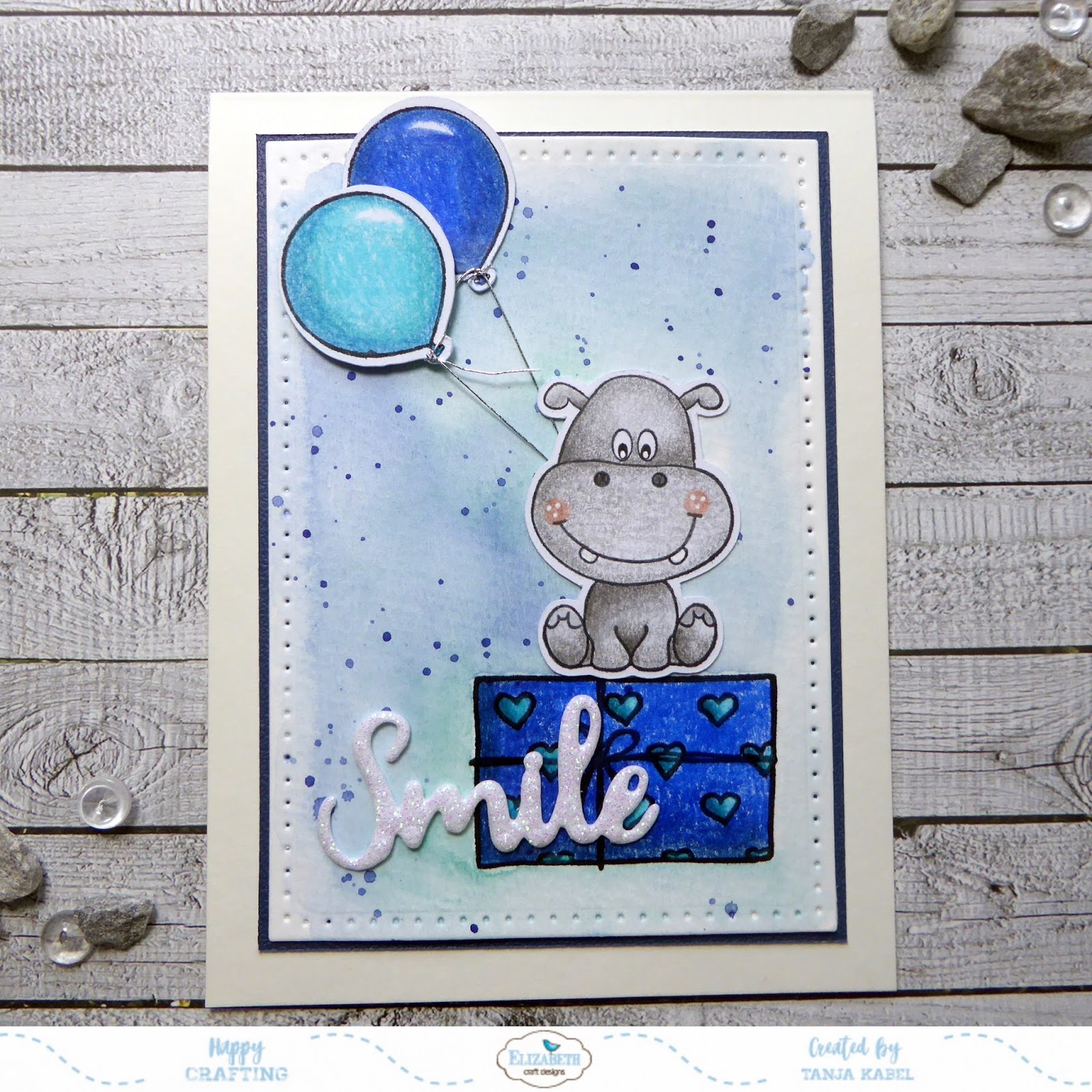 MODASCRAP   - COLOR OF PUPPIES BOY STAMP & DIE BUNDLE - 8
