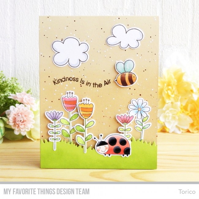 MY FAVORITE THINGS-Love Buds STAMP & DIE SET - 3