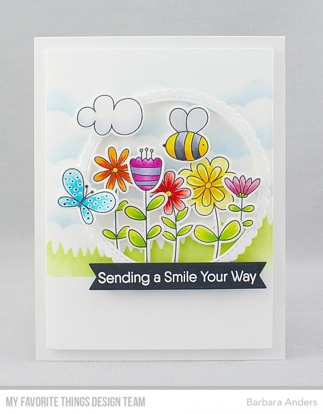 MY FAVORITE THINGS-Love Buds STAMP & DIE SET - 5