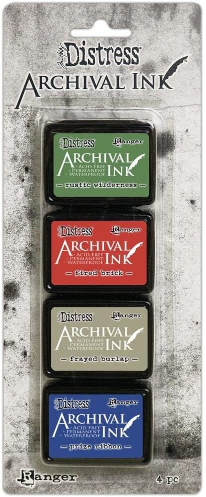 RANGER -Tim Holtz Distress Archival Mini Ink Kit 6