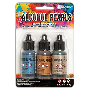 RANGER -Tim Holtz Alcohol  Pearls Kits 3/Pkg - Kit 4