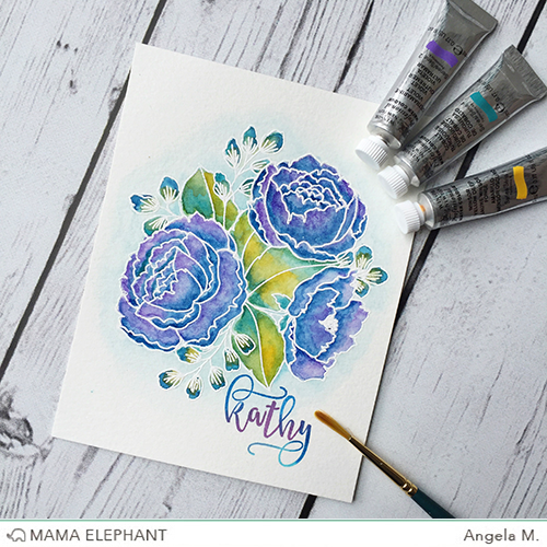  MAMA ELEPHANT  -CALLI  LETTERS  - 2