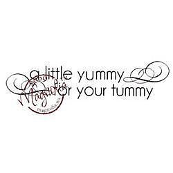 MAGNOLIA - AY09 A Little Yummy (text) mini