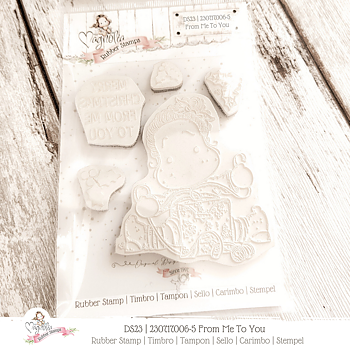 MAGNOLIA  -DS23 | Dear Santa Collection ~ From Me To You {Rubber Stamps}