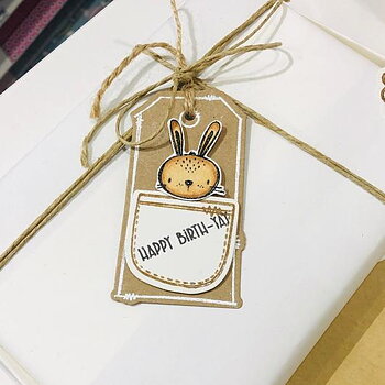 MODASCRAP CLEAR STAMPS - POSTAGE HUGS