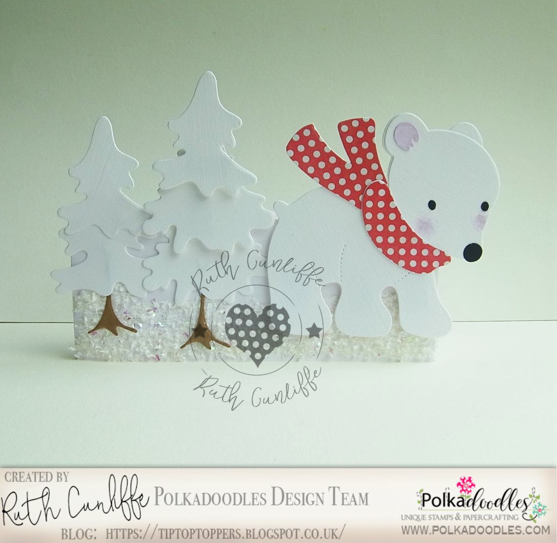 Polkadoodles -Layering Trees - Christmas holiday Craft cutting die - 2
