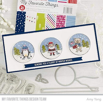 MY FAVORITE THINGS -Snow Globe Singles Die-namics