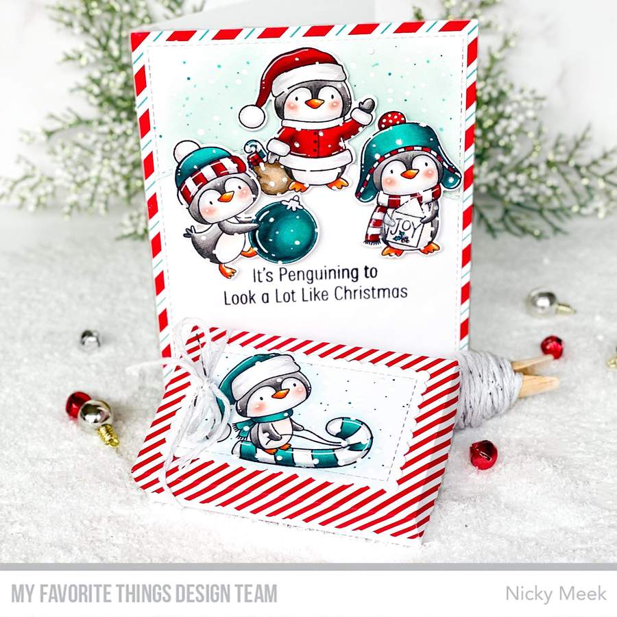 MY FAVORITE THINGS -It's Penguining to Look a Lot Like  Christmas   - 3