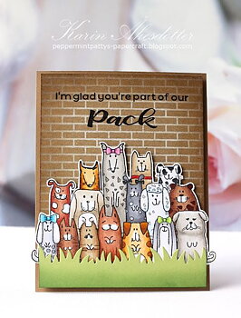 PICKET FENCE STUDIOS - Part of the Pack Clear Stamps 